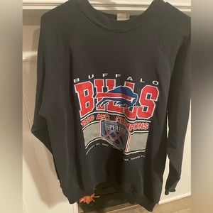 VINTAGE Fruit of the Loom Buffalo Bills Super Bowl Crewneck